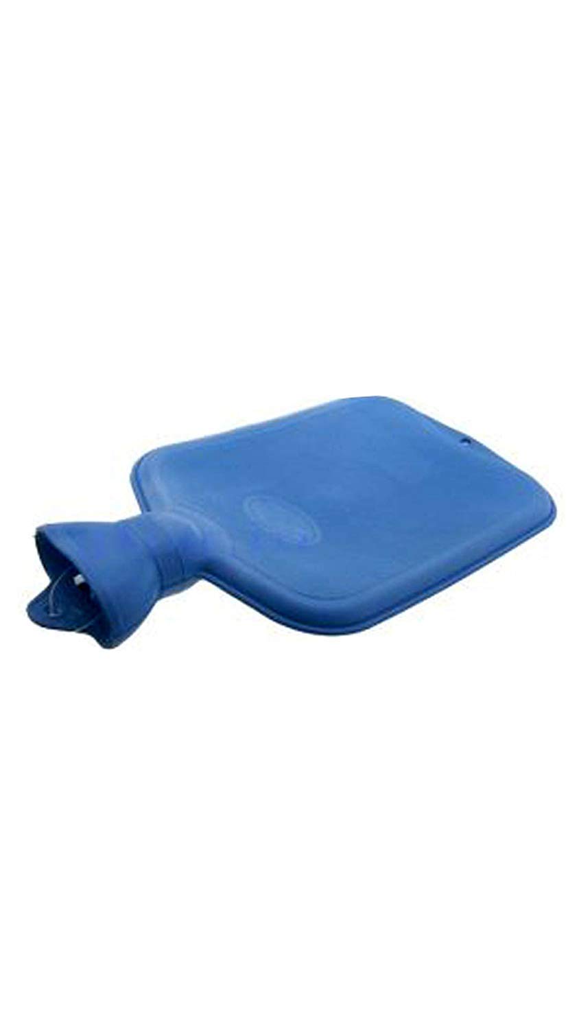Premium Thick Rubber Hot Water Bottle - Reusable Heat Therapy Bag for Pain Relief, Warm & Cold Compress - Small Size for Soothing Comfort at Home, Office, or Travel
