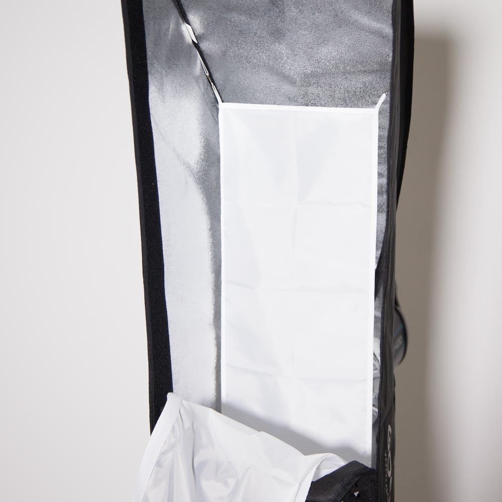 Godox 35 x 160cm Rectangle Strip Softbox with Grid for Bowens Mount - Perfect for Portrait, Fashion & Product Photography Studio Lighting