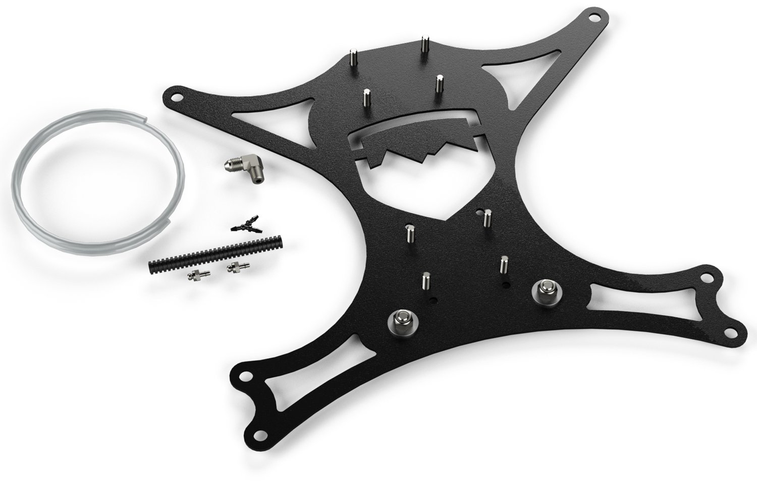 TeraFlex 1184120 ARB Hi-Output Twin Air Compressor Seat Mount Kit - Heavy Duty Off-Road Vehicle Installation for Jeep Wrangler & Gladiator
