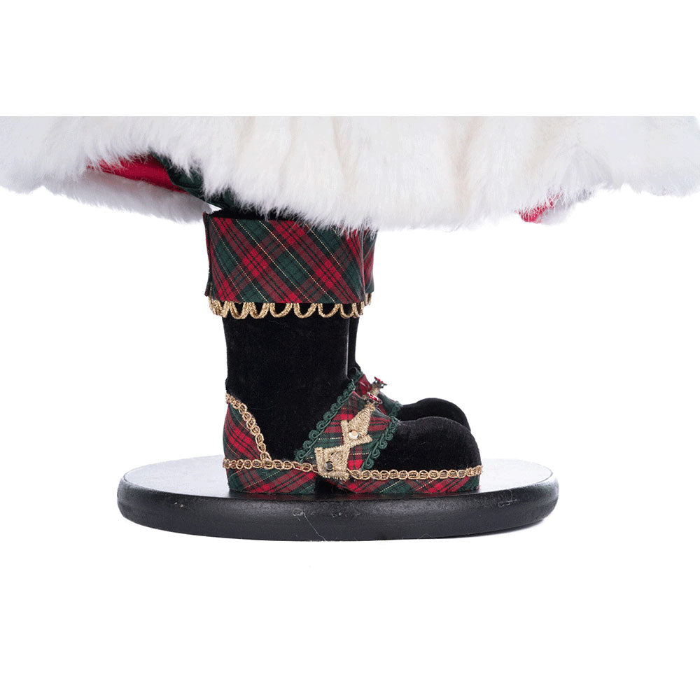 Christopher Magic Santa Doll by Katherine's Collection - Festive Holiday Decoration & Christmas Gift for Kids & Collectors