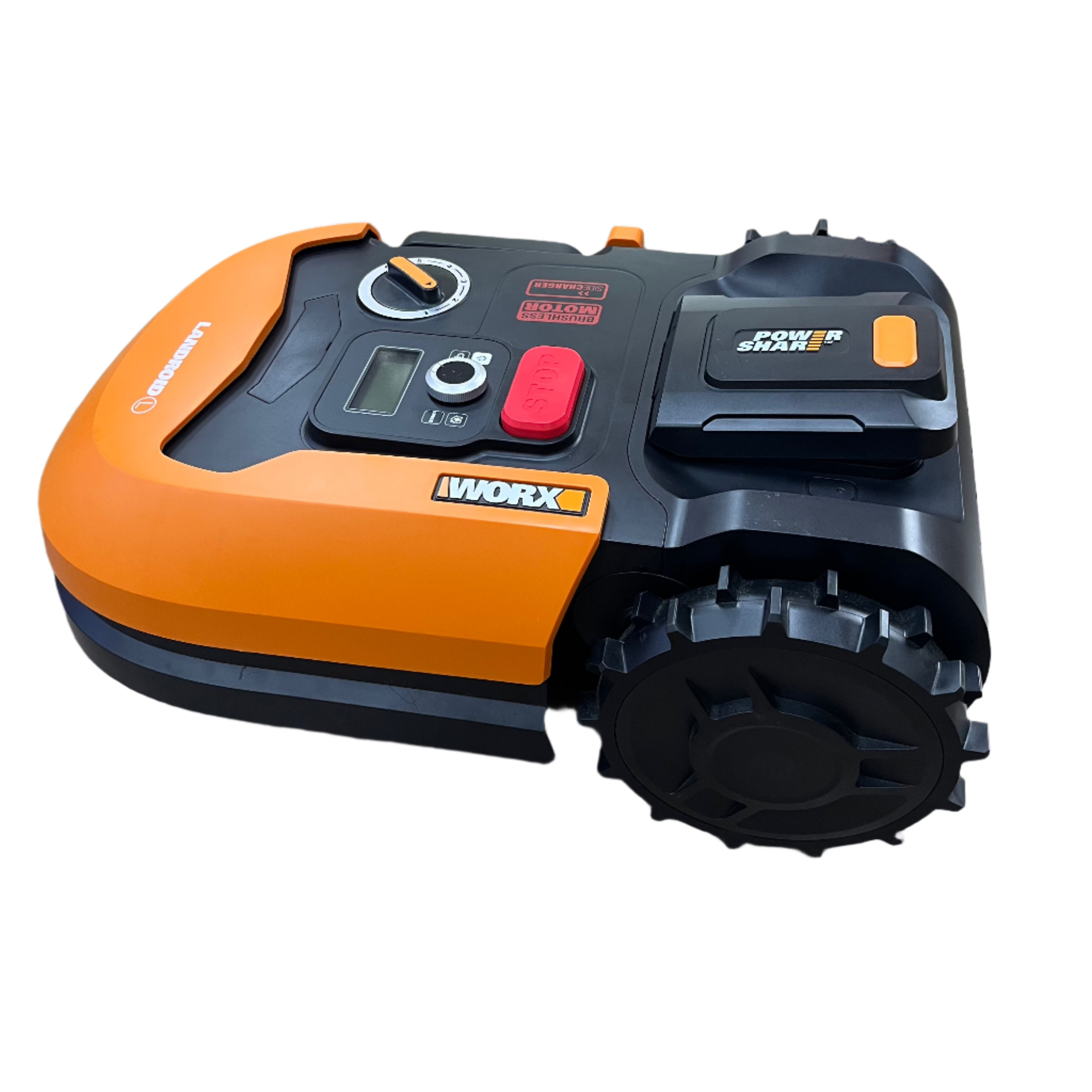 Worx WR155 Landroid L 20V Robotic Lawn Mower - Automatic Cordless Lawn Mower for Small to Medium Yards - Perfect for Backyard, Garden & Landscaping Maintenance
