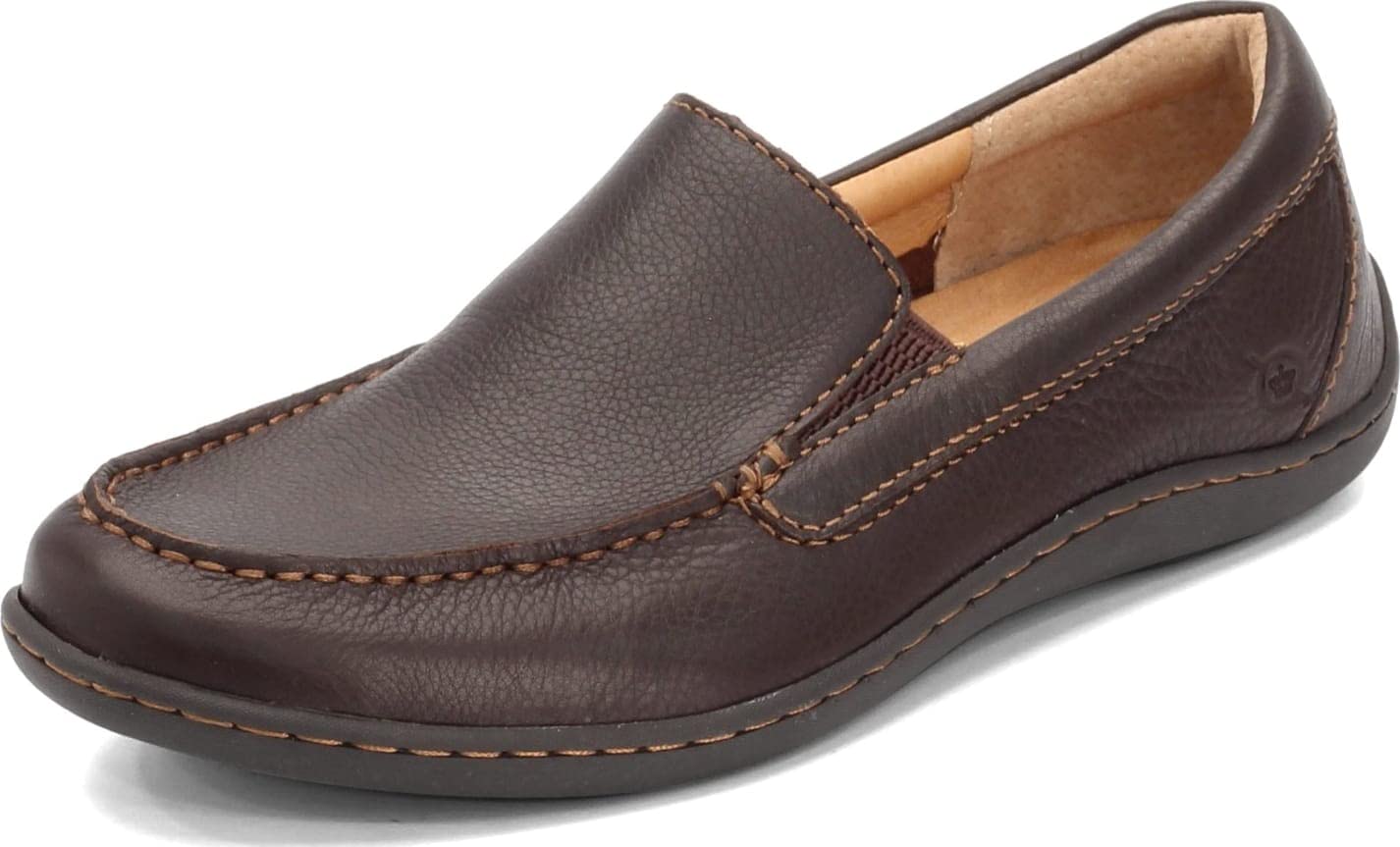 BORN Men's Brompton Loafers - Comfortable & Stylish Slip-On Shoes for Casual Wear, Office & Travel