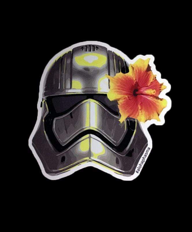 4 HDM Aloha Phasma Sticker - Hawaiian Tropical Vinyl Decals for Laptops, Cars & Water Bottles - Perfect for Beach Lovers & Island Decor