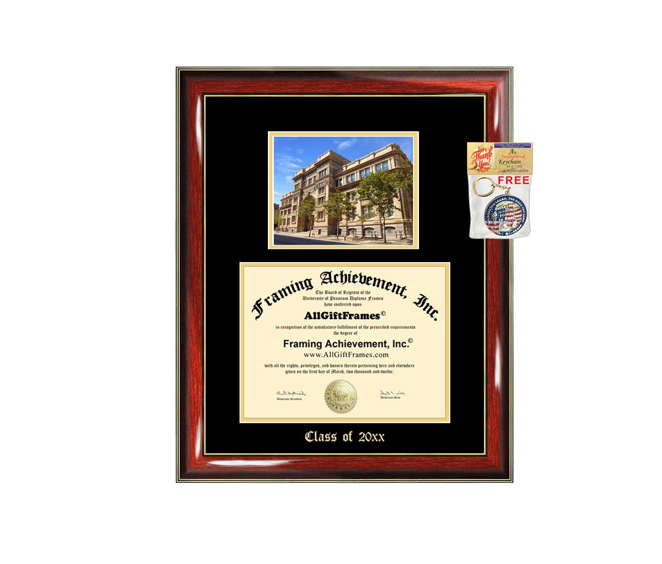 **Personalized Drexel University Diploma Frame - Engraved Graduation Gift for Nursing, Business, Engineer & Education - Display Certificate & Photos - Perfect for Office, Home Decor & Graduation Keepsake**