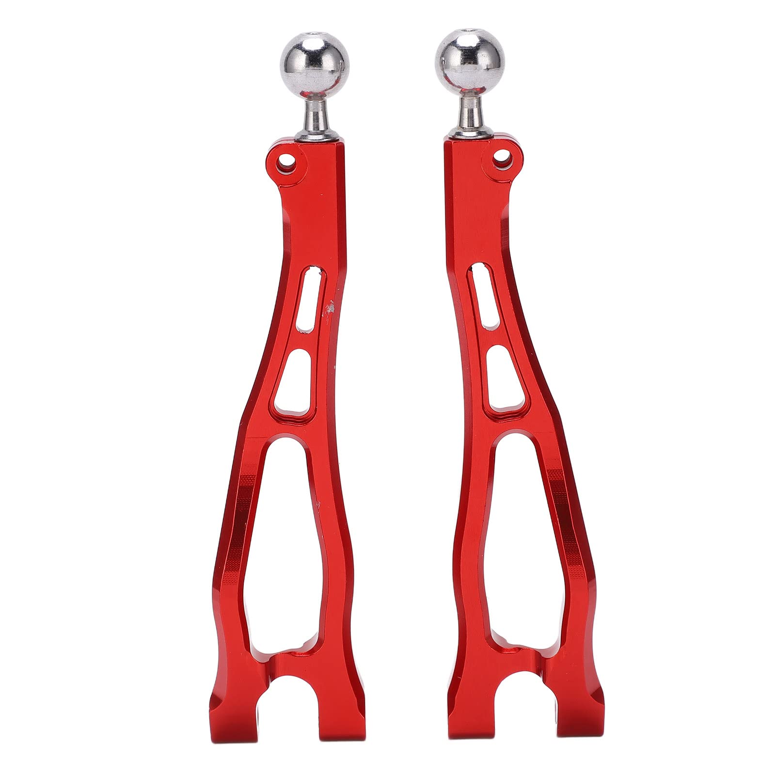 High Strength Aluminum Alloy RC Front Swing Arm Suspension for Arrma Kraton 6S 1/8 Scale RC Car - Red Upgrade Part | Off-Road Bashing & Racing Accessory