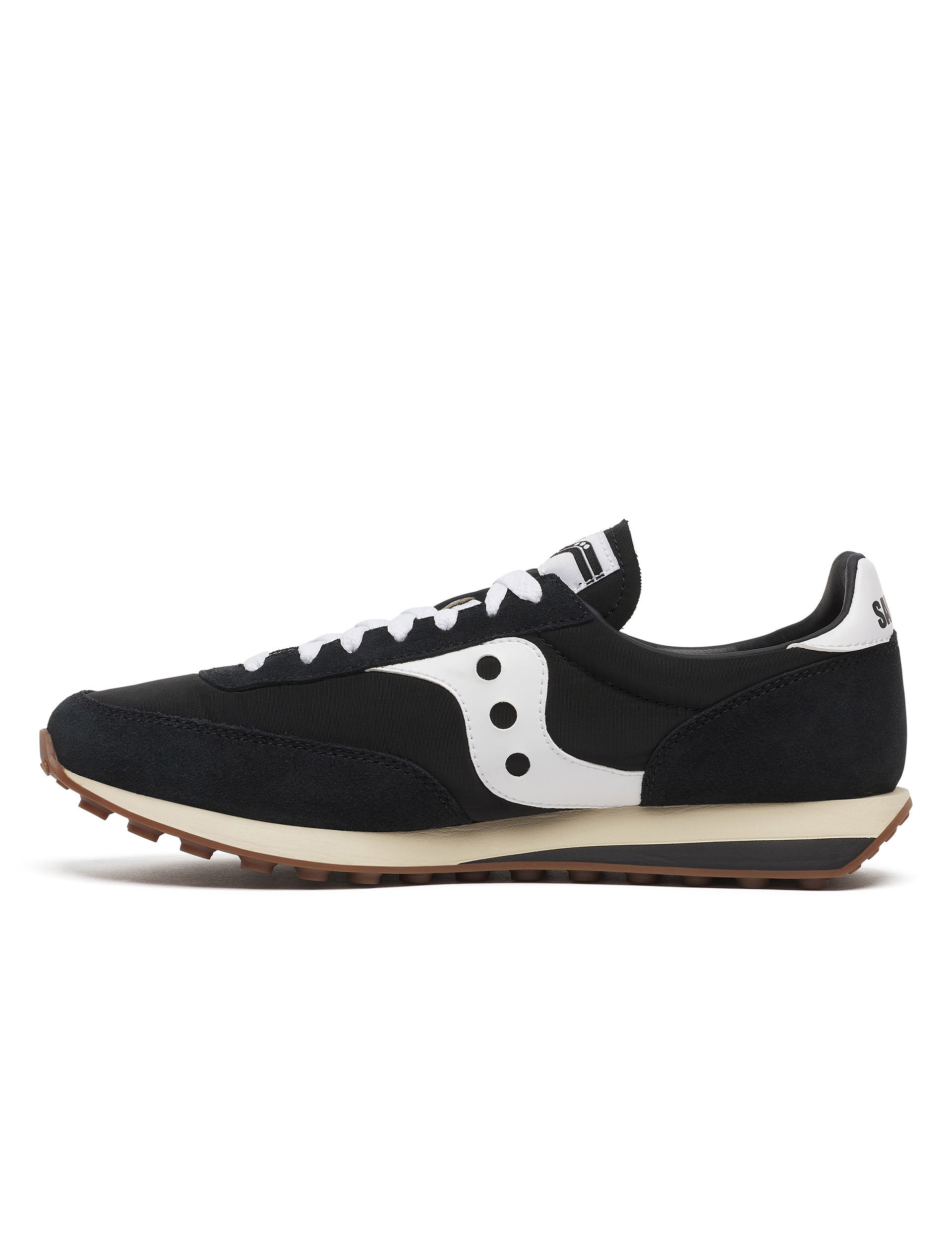 Men's Trainer 80 Running Shoes - Black/White - Lightweight & Comfortable for Jogging, Gym Workouts & Daily Wear