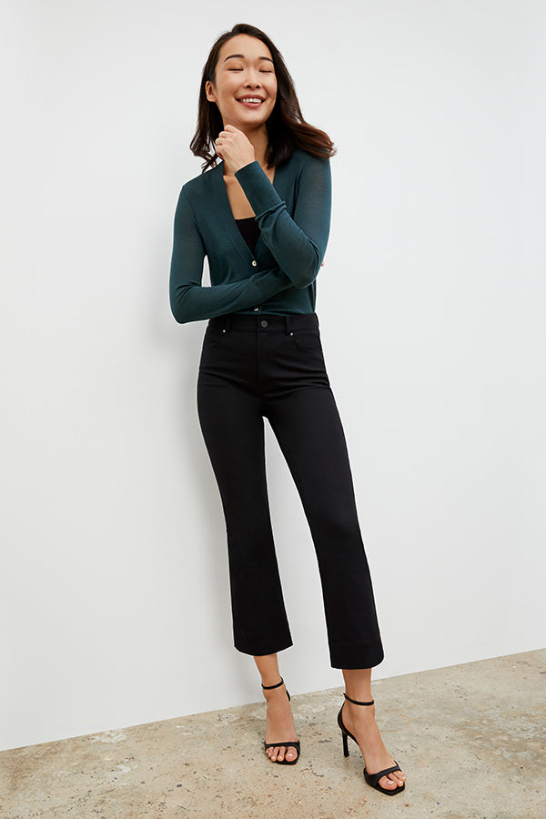 Eco-Friendly Archie Jean - Sustainable Black Denim Alternative for Women | Perfect for Casual Wear & Everyday Outfits