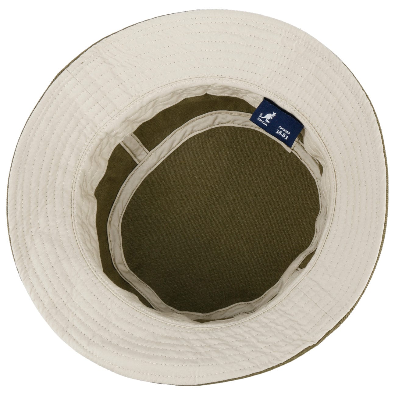 Kangol Stripe Lahinch Cotton Bucket Hat for Men & Women - Stylish Summer Sun Hat for Outdoor, Beach, and Travel