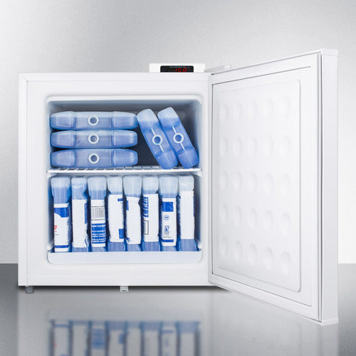 Accucold FS24LVAC Compact All Freezer - 2.4 Cu.Ft Energy Efficient Upright Freezer for Home, Garage, or Basement - Perfect for Storing Frozen Foods, Ice Cream, and Meal Prep