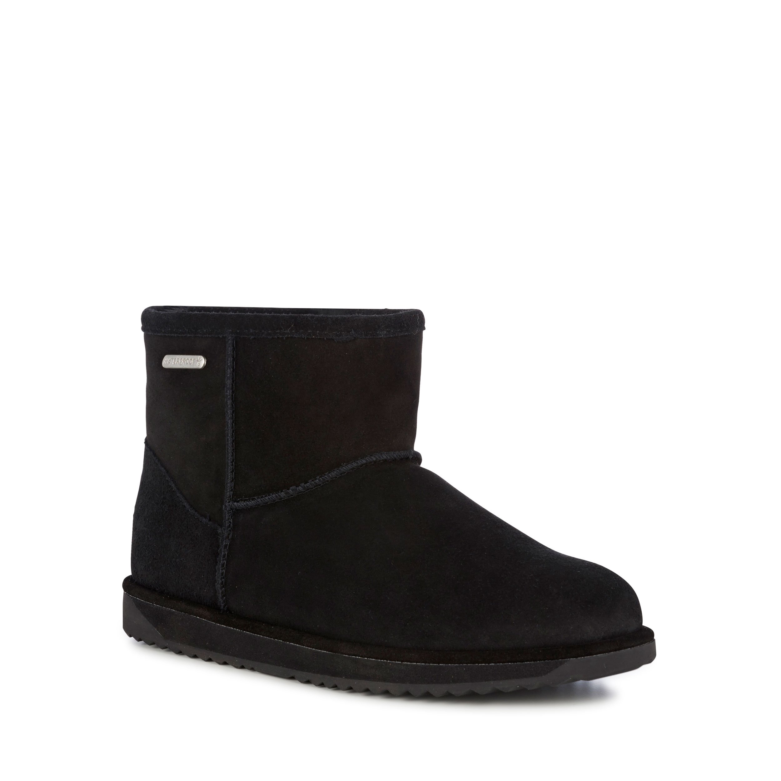 EMU Australia Paterson Mini Women's Waterproof Sheepskin Boots - Size 5 Black - Comfortable Winter Boots for Casual Wear & Outdoor Activities