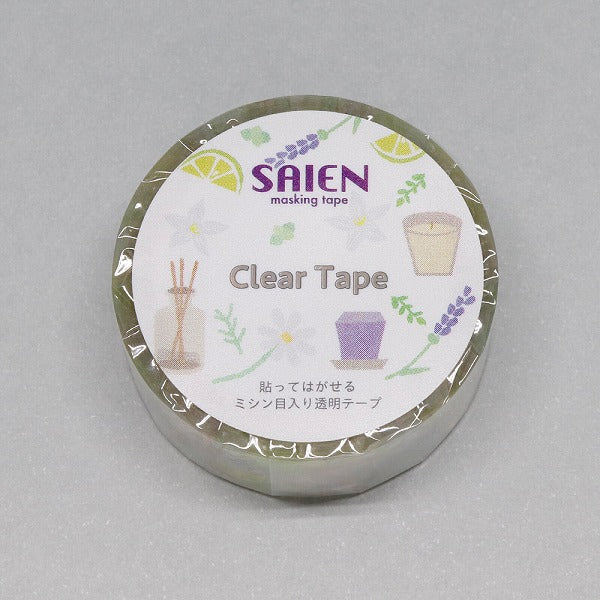 Aroma Time PET Clear Tape - 3 Pack Transparent Adhesive Tape for Packaging, Sealing & Crafts - Strong, Durable & Waterproof for Home, Office & Shipping Use