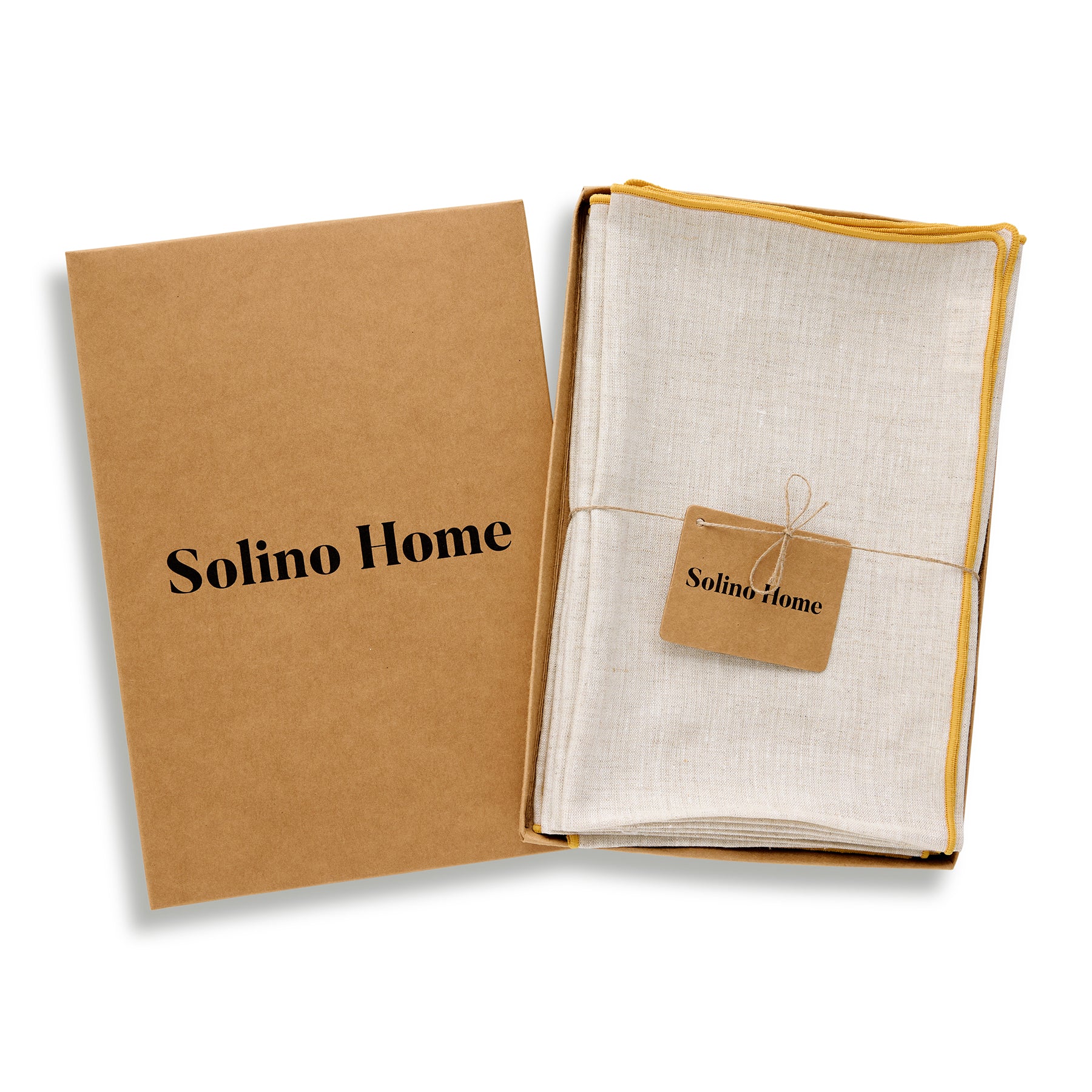 Premium Bianca Merrow Stitch Napkins Set of 4 - Elegant Embroidered Cotton Table Linens for Fine Dining & Special Occasions