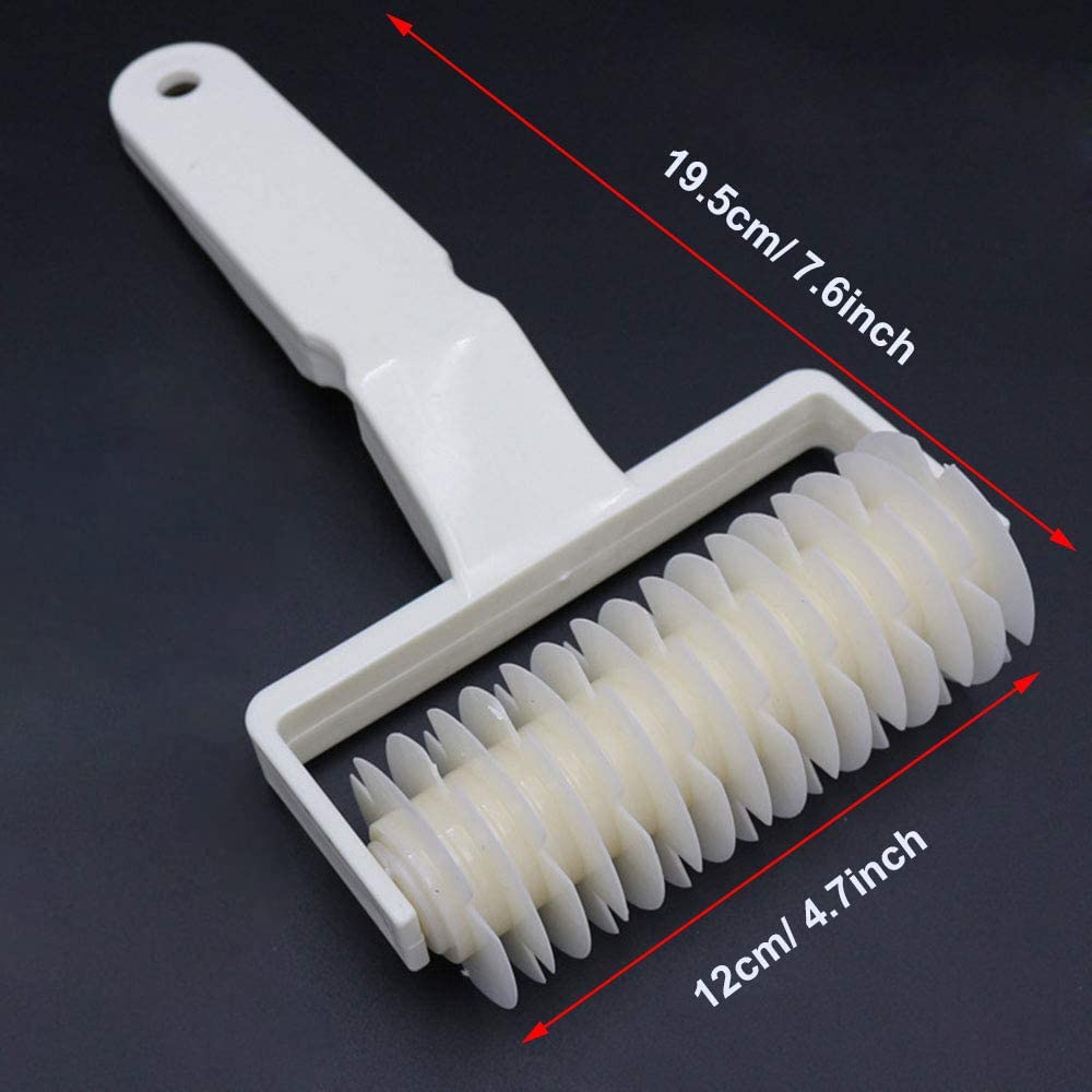 Lattice Roller Cutter for Dough - Large Plastic Baking Tool for Pie, Cookie, Pizza & Pastry Decoration | DIY Kitchen Craft Grid Slicer for Perfect Crust Designs | Ideal for Home Bakers and Cooking Enthusiasts | Perfect for Holiday Baking, Party Treats & Homemade Desserts