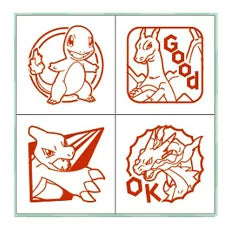 Charmander Evolutions Pokemon Mini Stamp Set - Collectible Trading Cards for Fans & Gifts | Perfect for Pokemon Battles, Display & Card Games