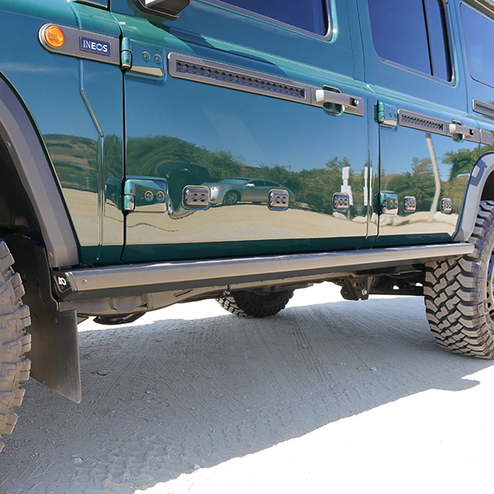 2023+ Ineos Grenadier Rock Sliders | Heavy Duty Off-Road Side Steps | Jeep & SUV Protection | Perfect for Rock Crawling & Trail Adventures