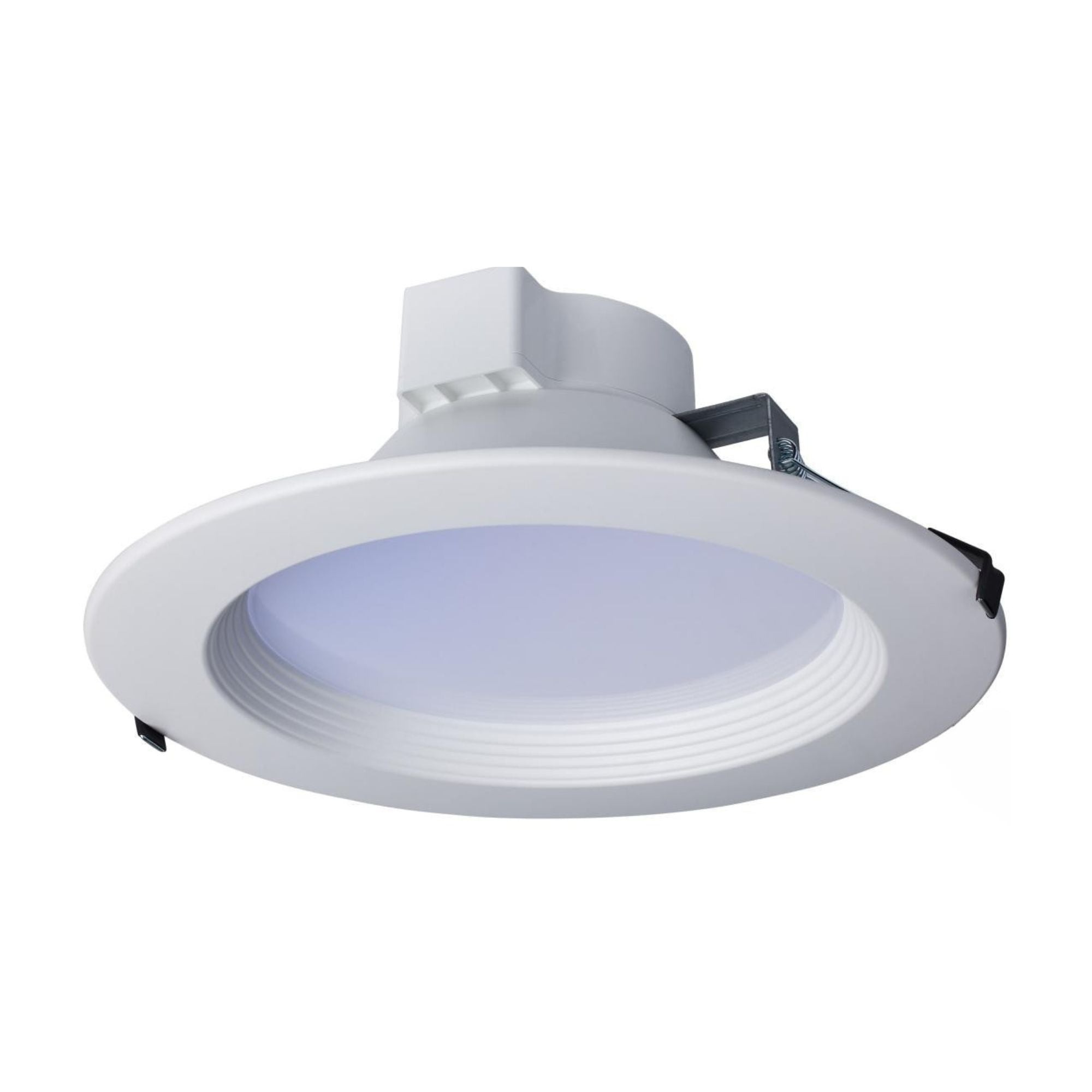 10 Pack Commercial LED Downlight 30W 3500 Lumens 5 CCT Adjustable Baffle Trim 120-277V for Office, Retail Store & Warehouse Lighting