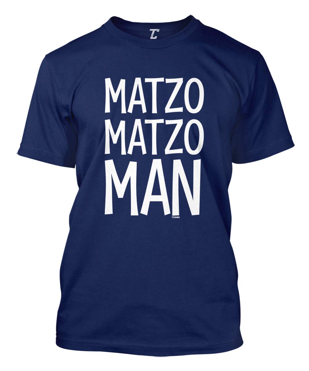 Matzo Matzo Man - Funny Jewish Holiday Men's T-Shirt for Passover & Purim | Comfortable Cotton Tee for Festive Celebrations