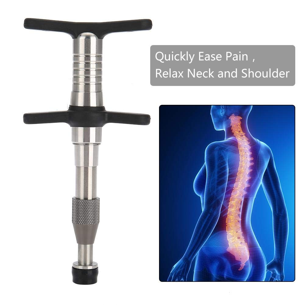 Spinal Correction Machine - Chiropractic Adjuster & Massager for Back Pain Relief | Manual Spine Care Tool for Home Use, Posture Correction & Muscle Relaxation