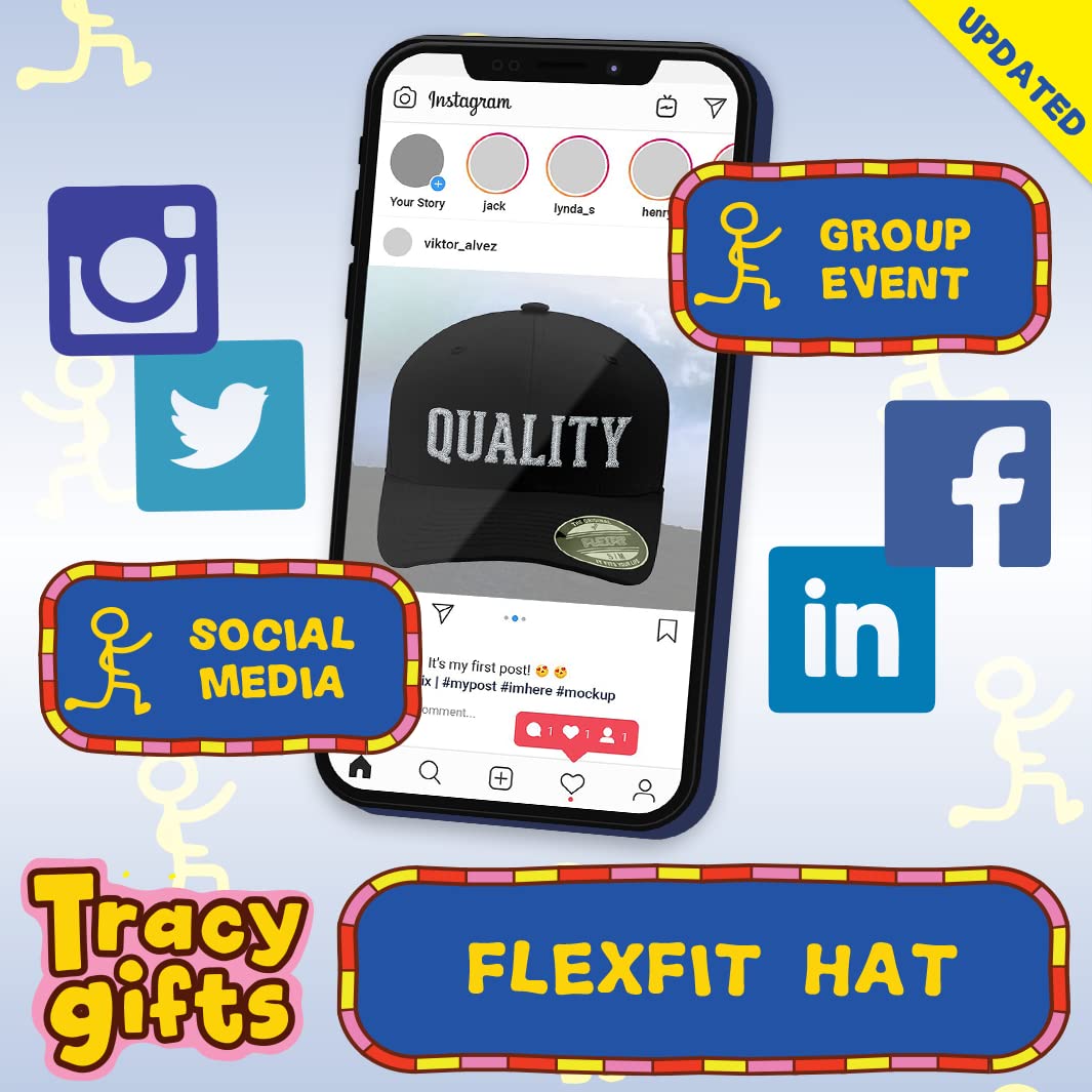 #Proletaries Men's Flexfit Baseball Cap - Adjustable & Comfortable Hat for Outdoor Sports, Casual Wear & Sun Protection