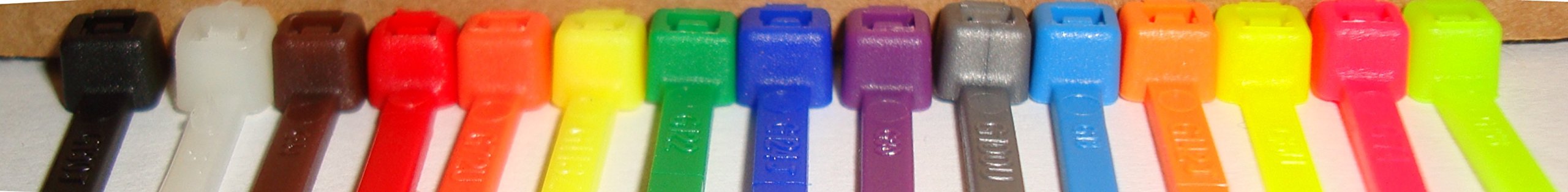 4 Inch Halar Cable Ties (100 Pack) - High Temperature Resistant Cable Management for Electrical Wiring, HVAC, and Industrial Applications