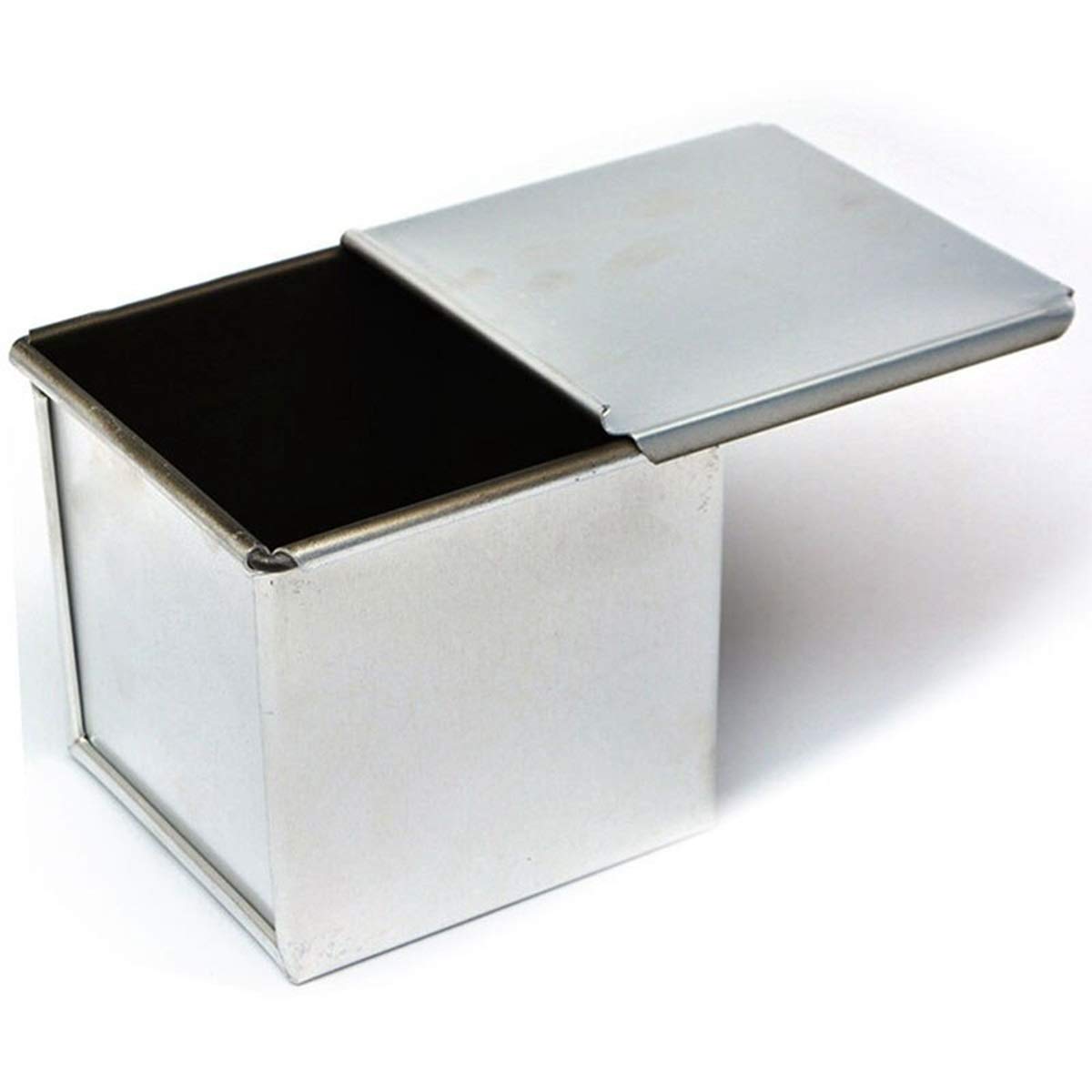 SEFEI Aluminum Alloy Loaf Pan with Lid - 9x5 Inch Nonstick Bread Baking Mold for Homemade Toast, Banana Bread & Pound Cake - Perfect for Home Kitchen Baking & Gift Giving