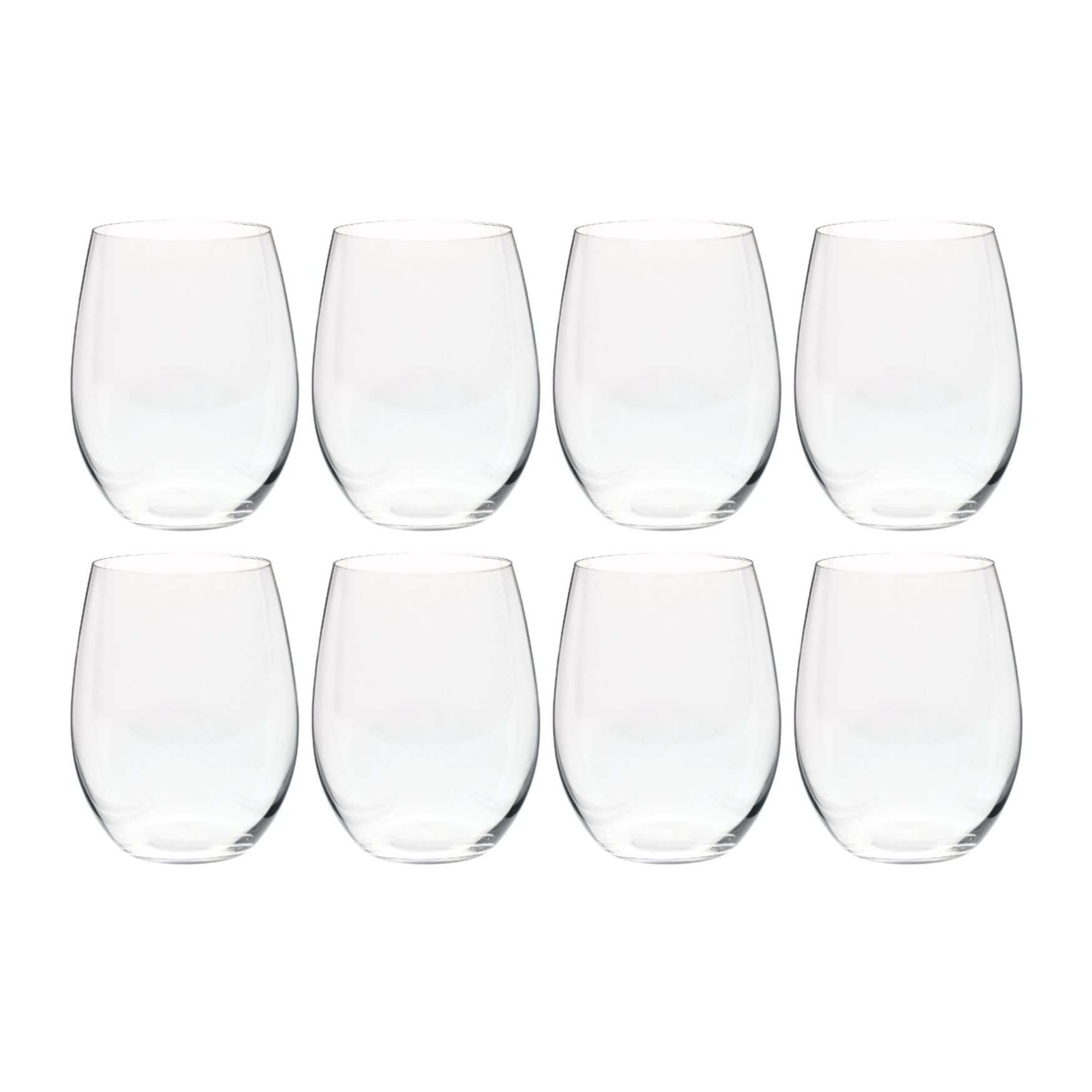 Premium Riedel O Cabernet Wine Glasses Set of 6 with 2 Bonus Glasses & Large Microfiber Polishing Cloth Bundle - Perfect for Red Wine Tasting, Dinner Parties & Gift Giving