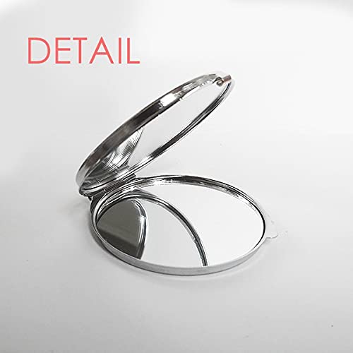 Chiang Kai-shek Memorial Hall Compact Mirror - Portable Round Travel Mirror for Makeup & Touch-ups