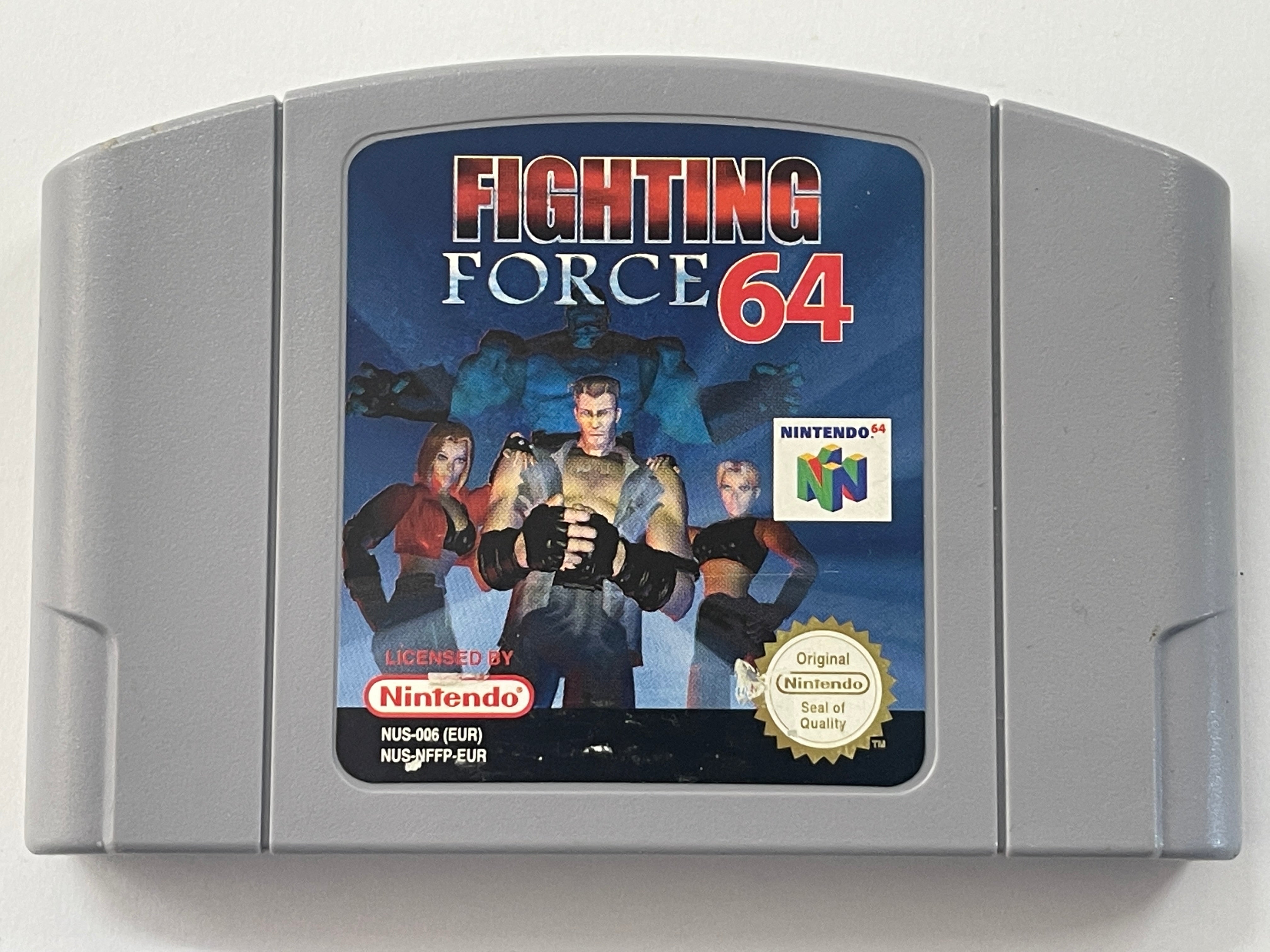 Fighting Force 64 Cartridge for Nintendo 64 - Classic Action Game for N64 Console | Perfect for Retro Gaming & Collectors | Great for Parties, Nostalgic Play & Gaming Collections