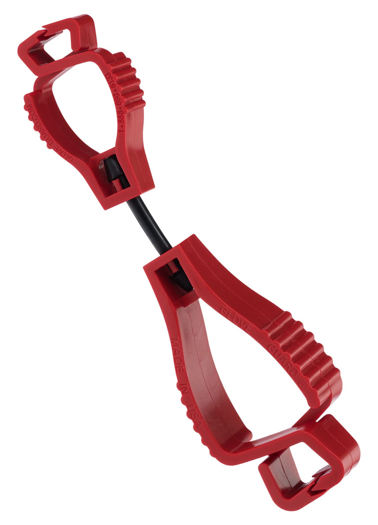 1939RD Alligator Hair Clip - Strong Grip Red Hair Claw for Women & Girls - Perfect for Ponytails, Buns & Updos - Salon Quality Hair Accessories