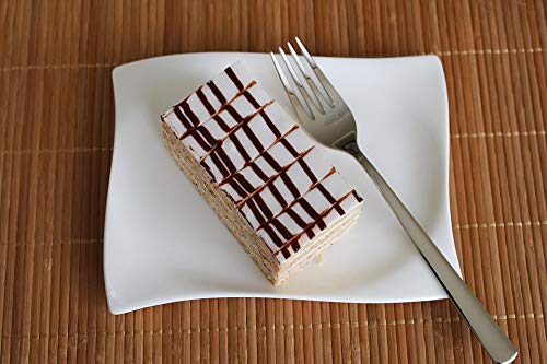 Eszterhazy Slice Dessert Poster - 20x30 Inch Laminated Wall Art with Vibrant Colors, Perfect for Kitchen & Dining Room Decor - Ideal for Bakeries, Cafes, and Home Baking Enthusiasts