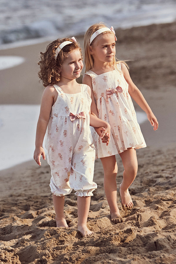 Tatiana Dusky Pink Ballerina Mouse Dress for Girls - Elegant Ballet-Inspired Party & Special Occasion Outfit