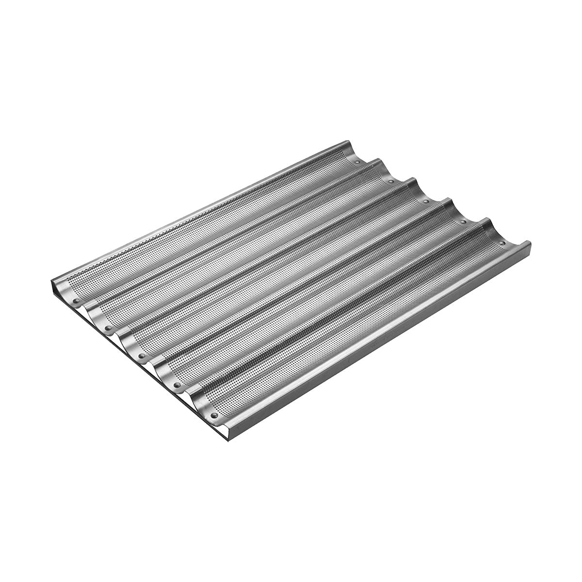 5-Pocket Baguette Pan - Professional French Bread Baking Pan for Home Bakers - Perfect for Artisan Bread, Baguettes & French Loaves - Ideal for Oven, Bread Making & Baking Enthusiasts