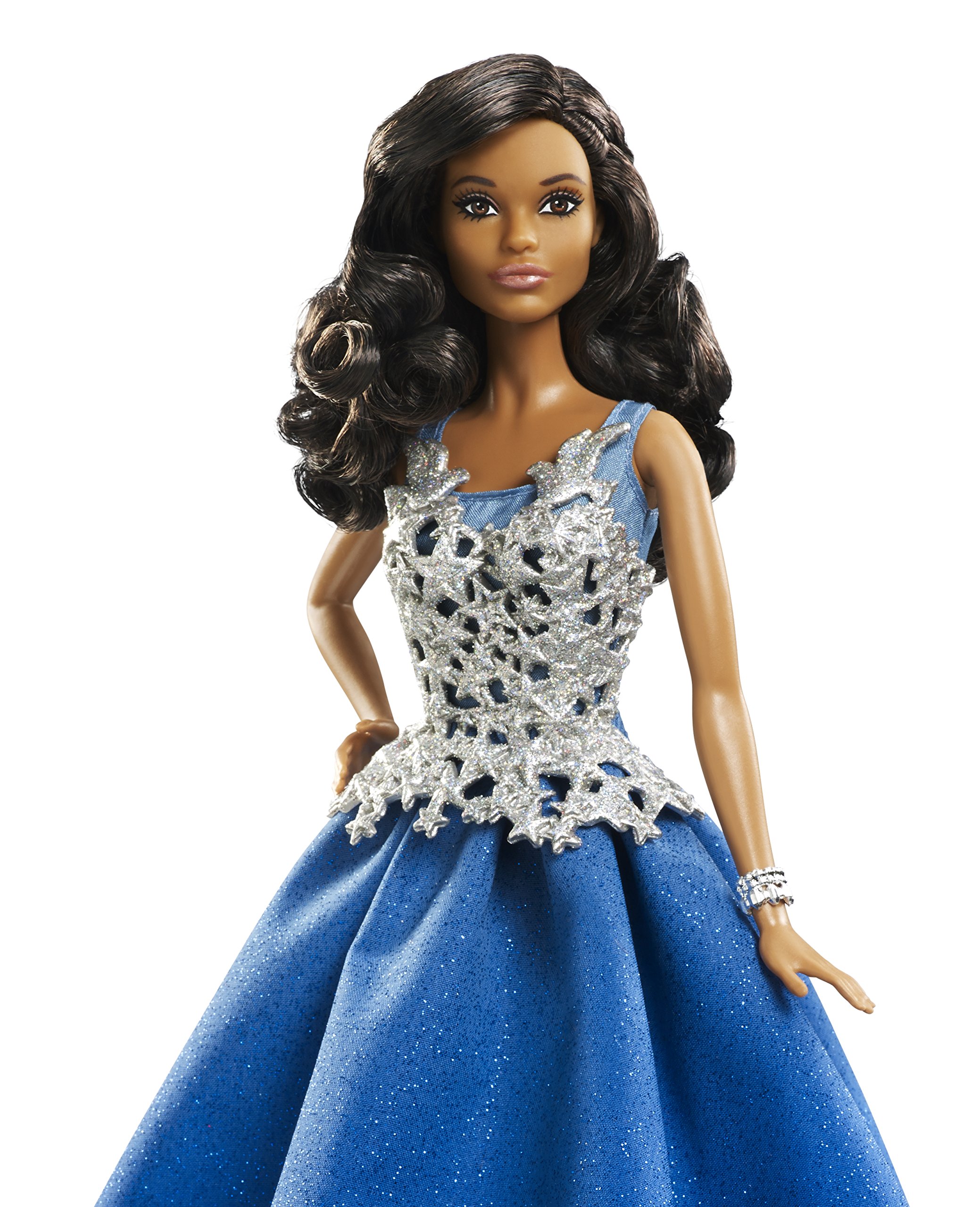 African American Barbie Holiday Doll - Perfect Gift for Christmas, Birthday & Collectors | Playtime, Decor & Holiday Celebrations