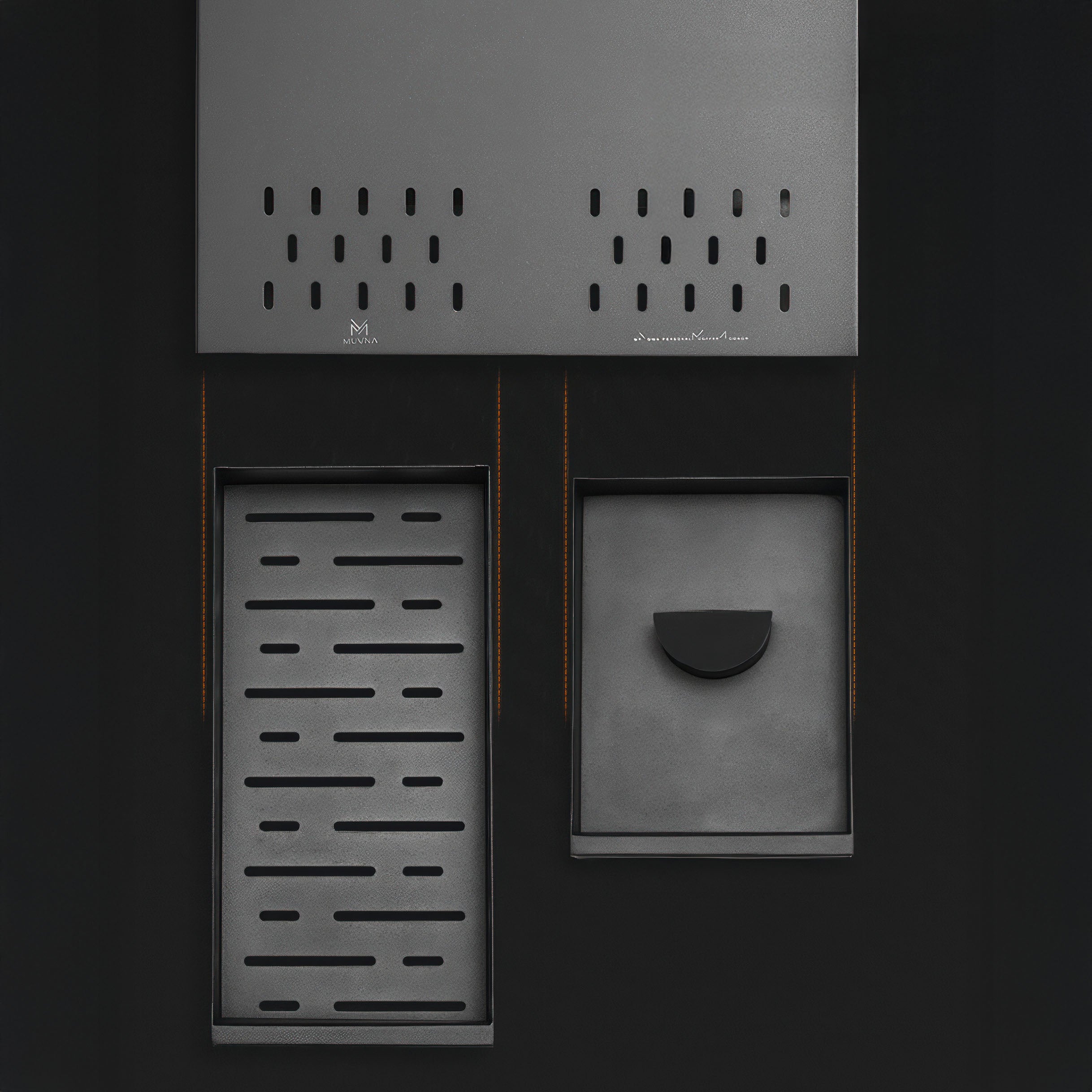 Professional Barista Double Knock Box Drawer - Espresso Grounds Knockout Container for Coffee Shops & Home Brewing | Compact & Durable Coffee Accessory for Baristas & Enthusiasts