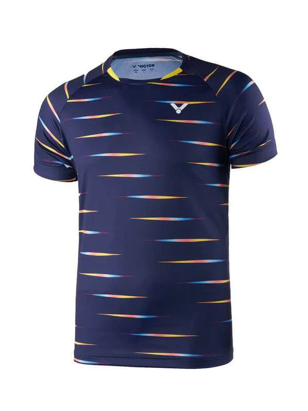 Victor T 90031B Men's Badminton Shirt - Breathable Quick-Dry Sports Top for Badminton, Tennis & Training - Ideal for Gym, Court & Outdoor Activities