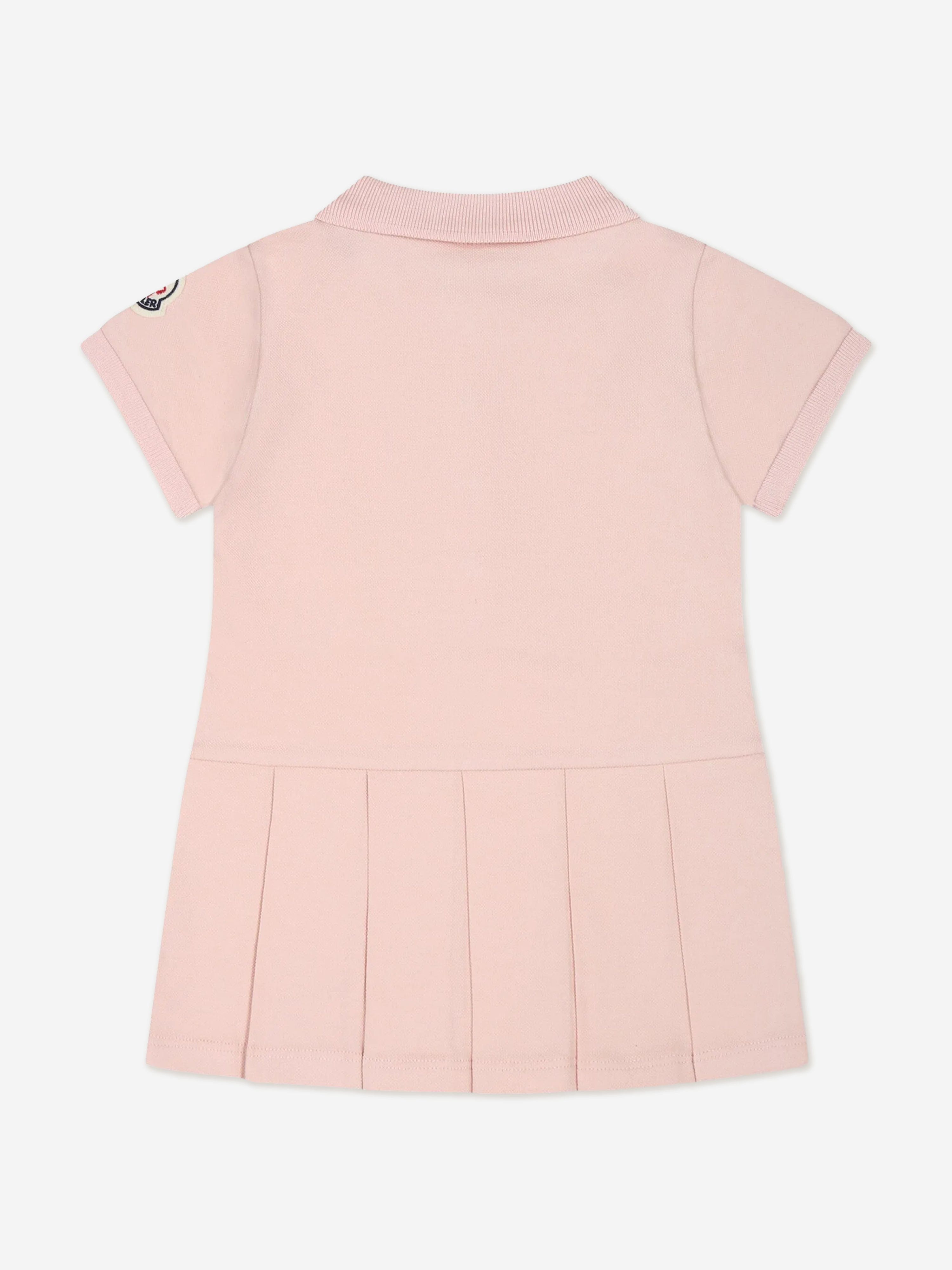Pink Baby Girls Polo Dress - Cute & Comfortable Outfit for Playdates, Parties & Everyday Wear