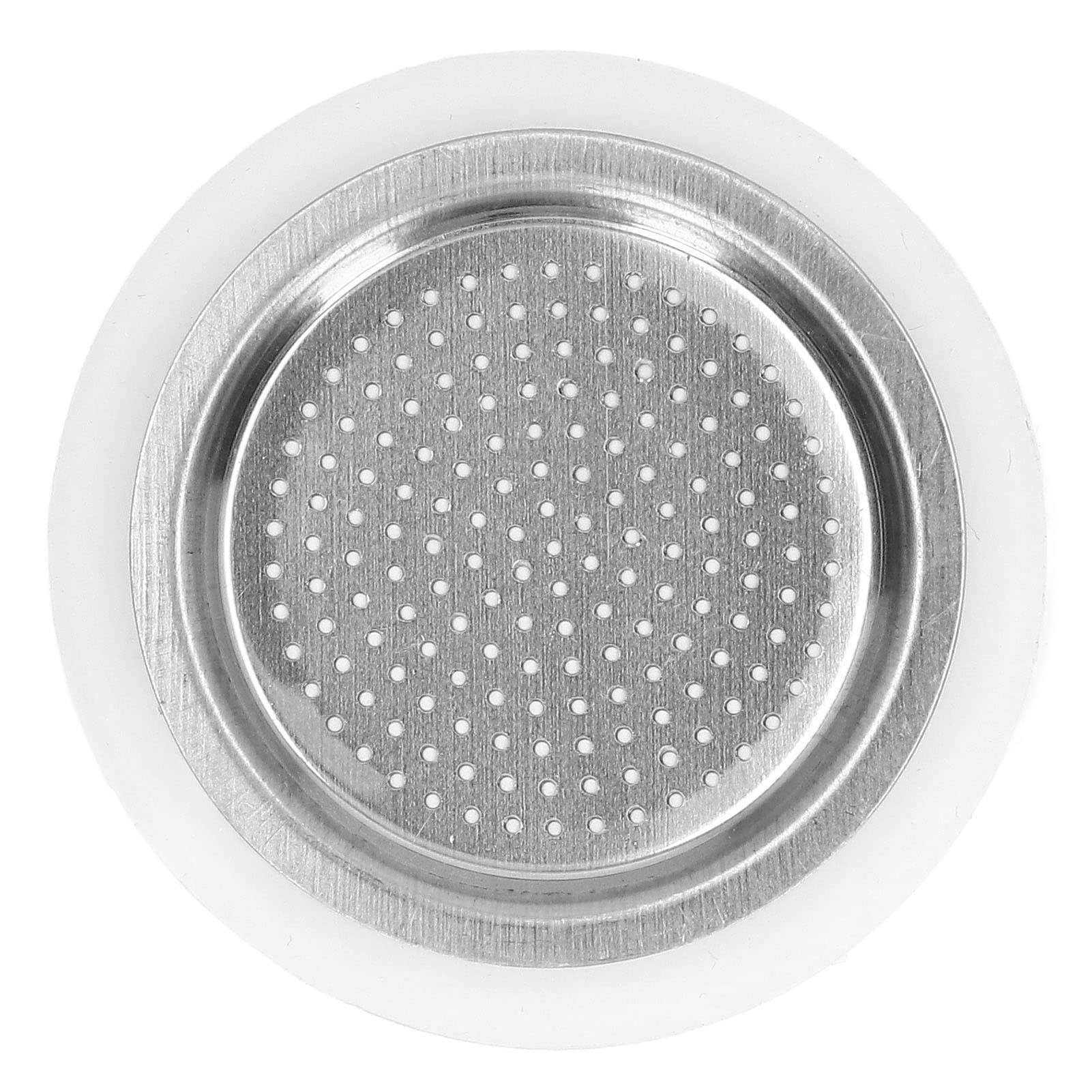 Premium Stainless Steel Portafilter Basket - Rustproof & Reusable Coffee Filter with Rubber Gasket for Espresso Machines (2 Cup Capacity) | Perfect for Home Baristas & Coffee Shops