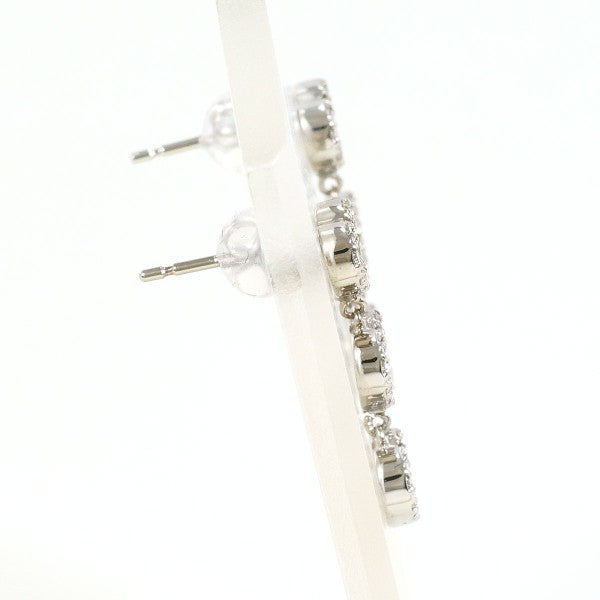 18K White Gold Diamond Stud Earrings for Women - Elegant & Timeless Jewelry Gift for Weddings, Anniversaries & Special Occasions