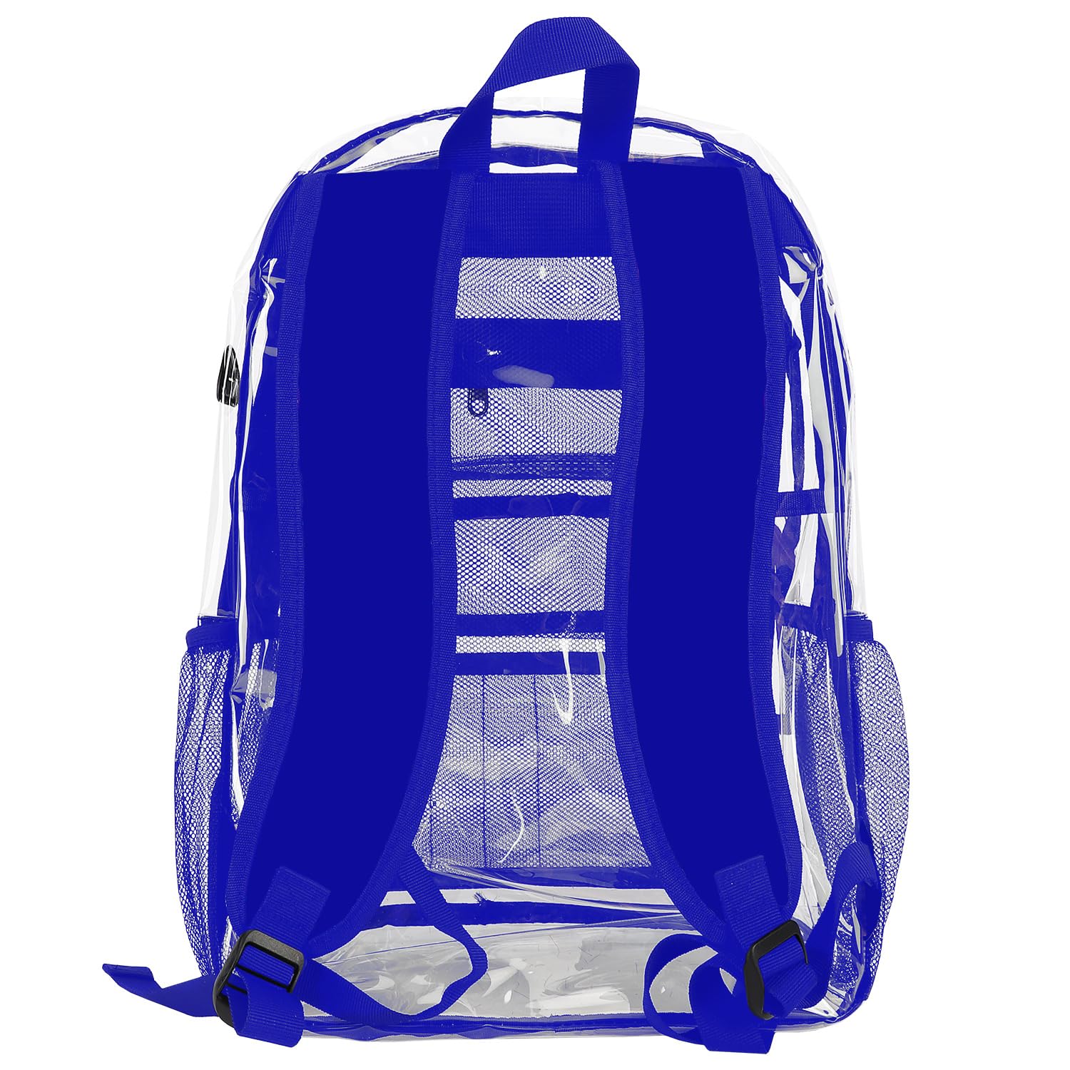 Emissary Clear Backpack - Heavy Duty Transparent School Bookbag & Stadium Approved See-Through Backpack for Concerts, Events, and Security Checkpoints | Perfect for School, Work, Travel, and Sports