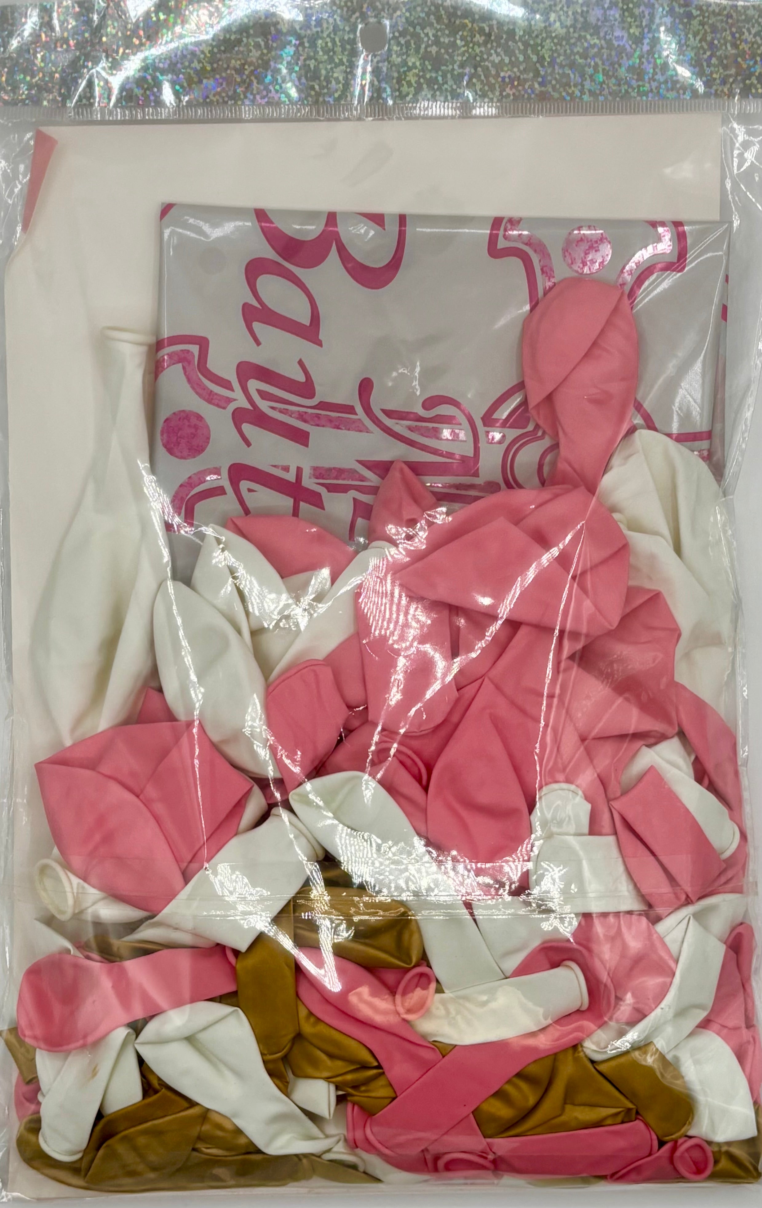 Pink Balloon Garland for Baptism - 1 Count | Perfect for Baby Showers, Christenings & Birthday Parties