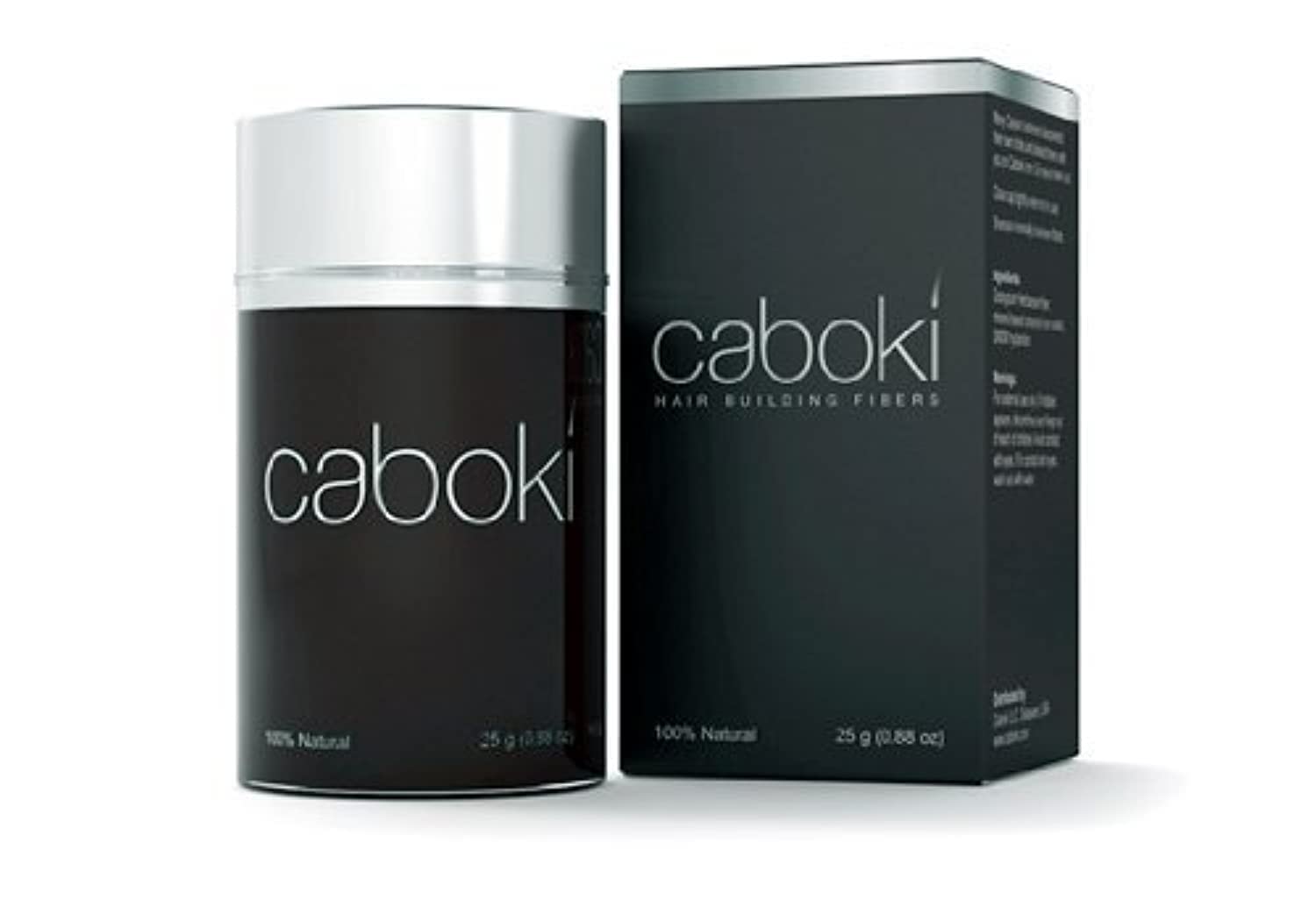 Natural Black Hair Building Fiber - 25g for Instant Thicker Hair & Natural Look - Perfect for Thinning Hair, Bald Spots & Everyday Styling