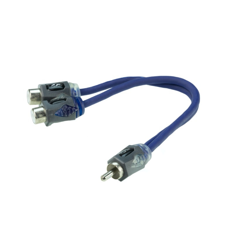 EFX by Scosche RFF Rogue 1M 2F Power Sports & Marine Twisted Y Adapter - Heavy Duty Power Splitter for Boats, ATVs, Motorcycles & Marine Vehicles