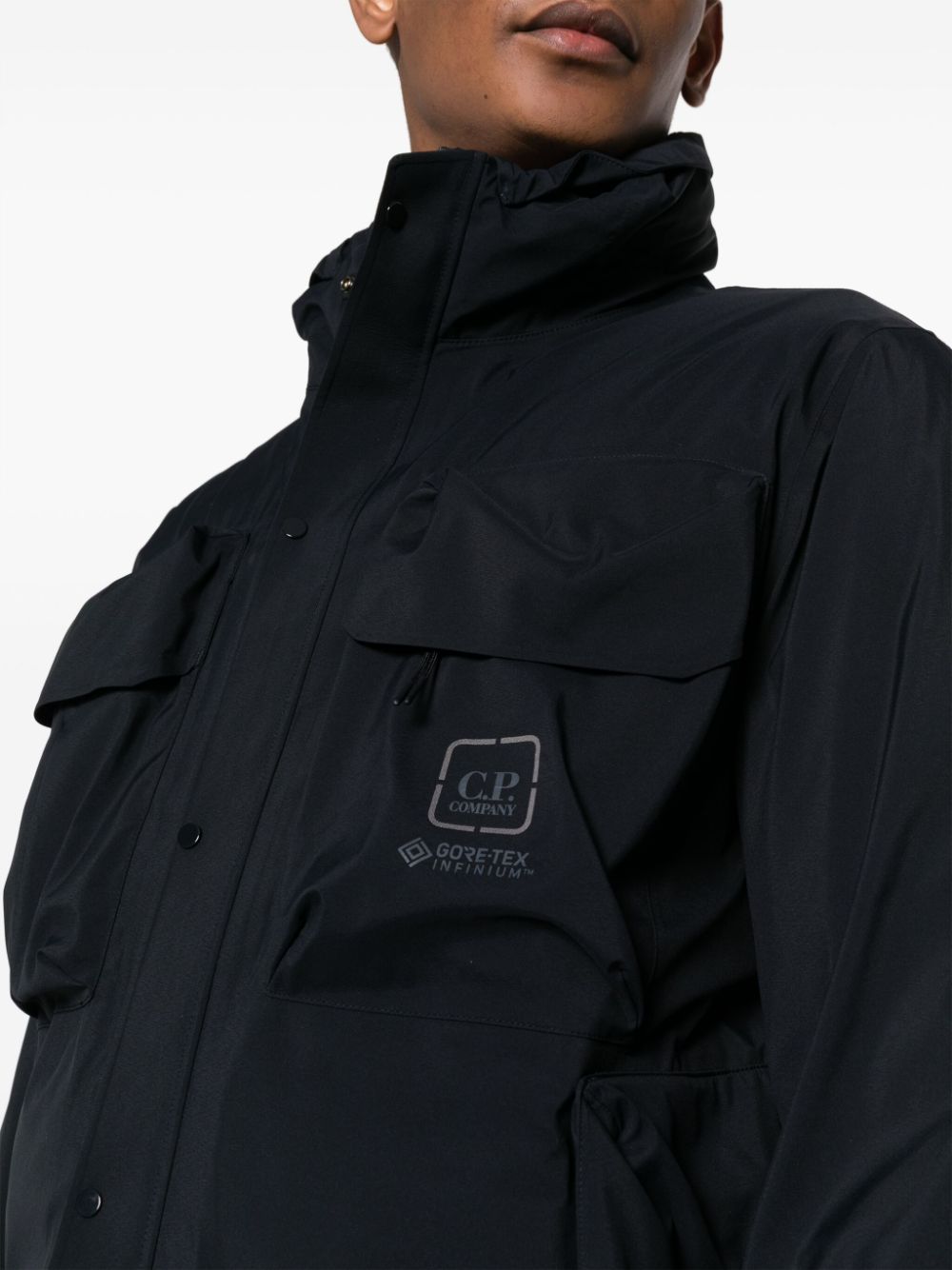 CP COMPANY METROPOLIS Jacket - Men's Blue Urban Windbreaker | Stylish Water-Resistant Outerwear for City Commuting & Street Fashion