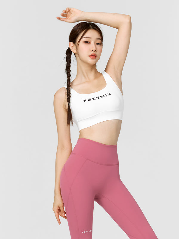 Black Label Power Rise Bra Top - High Support Workout Sports Bra for Women - Perfect for Yoga, Running & Gym Training