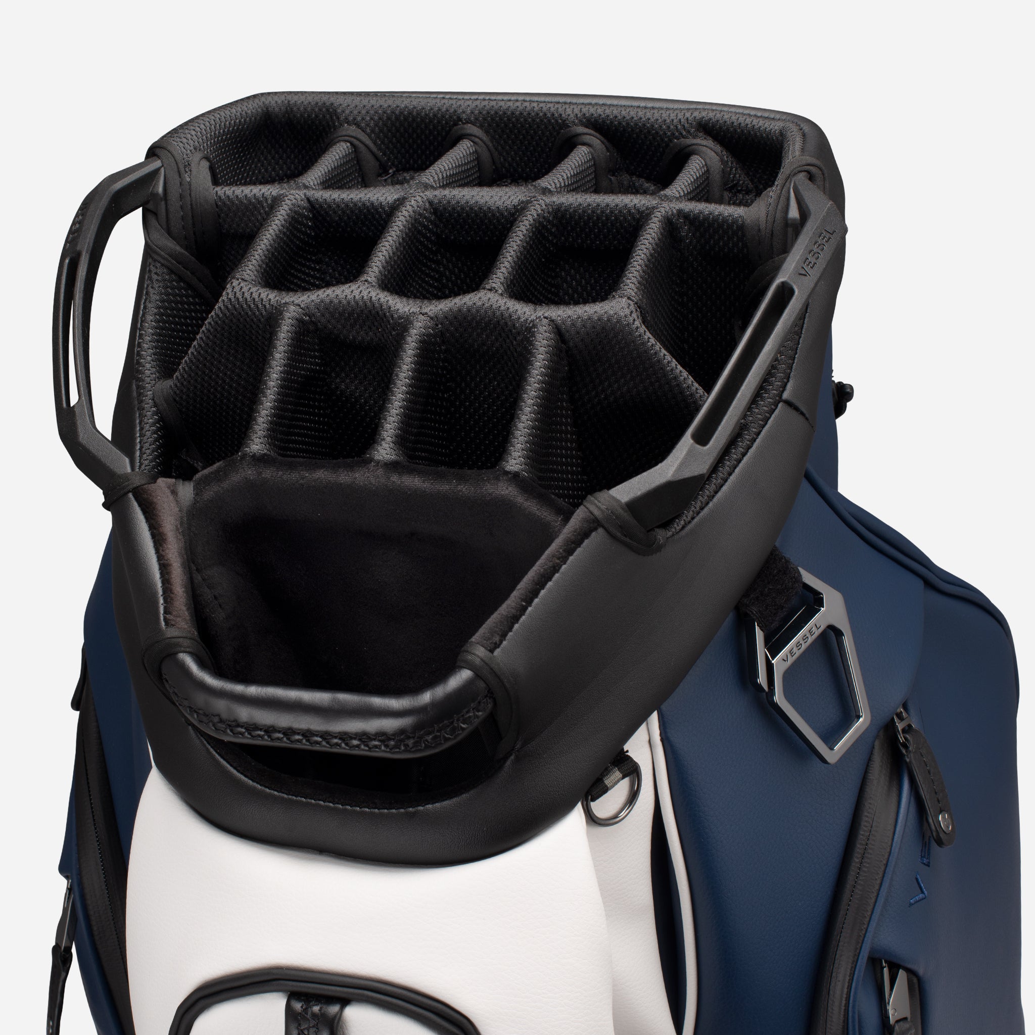 Lux Pro Cart Navy White - Premium Shopping Cart for Retail Stores, Supermarkets & Online Businesses | Durable & Stylish Design for Easy Shopping Experience