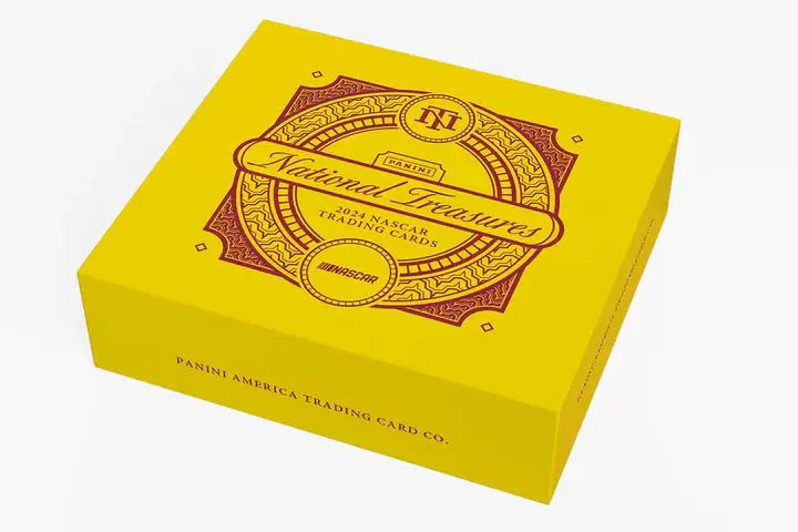 2024 Panini National Treasures NASCAR Racing Hobby Box - Authentic Collectors Edition for Racing Fans & Sports Memorabilia Enthusiasts - Perfect for Display, Gifts, and Investment