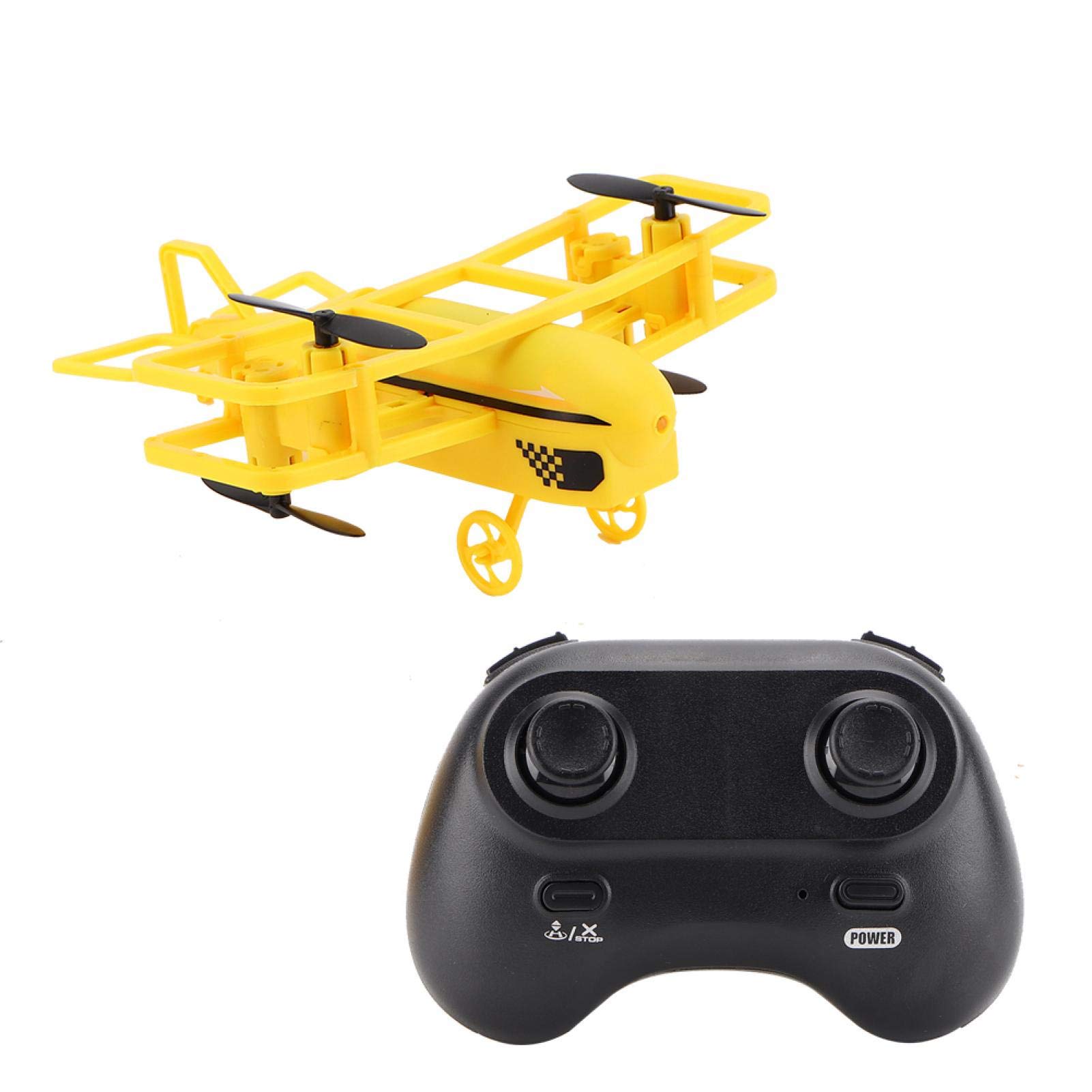 Smart Durable Yellow RC Drone Quadcopter - Long Flight Time, HD Camera, Remote Control Helicopter Toy for Adults & Kids - Perfect for Outdoor Adventures, Aerial Photography, and Birthday Gifts