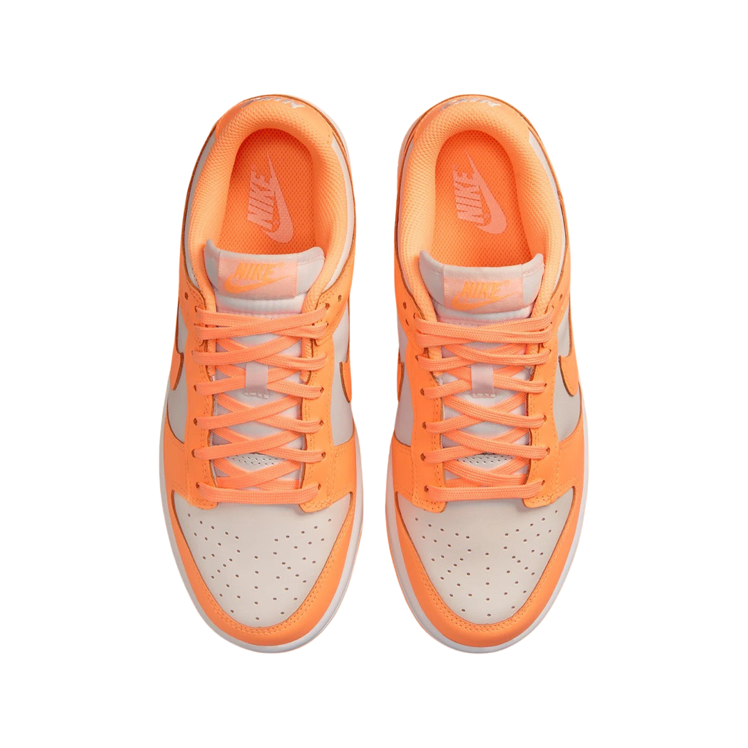 Nike Women's Dunk Low Sneakers - Peach Cream White Retro Basketball Shoes for Women | Casual Wear, Street Style & Gym Fashion
