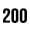 200 Cards