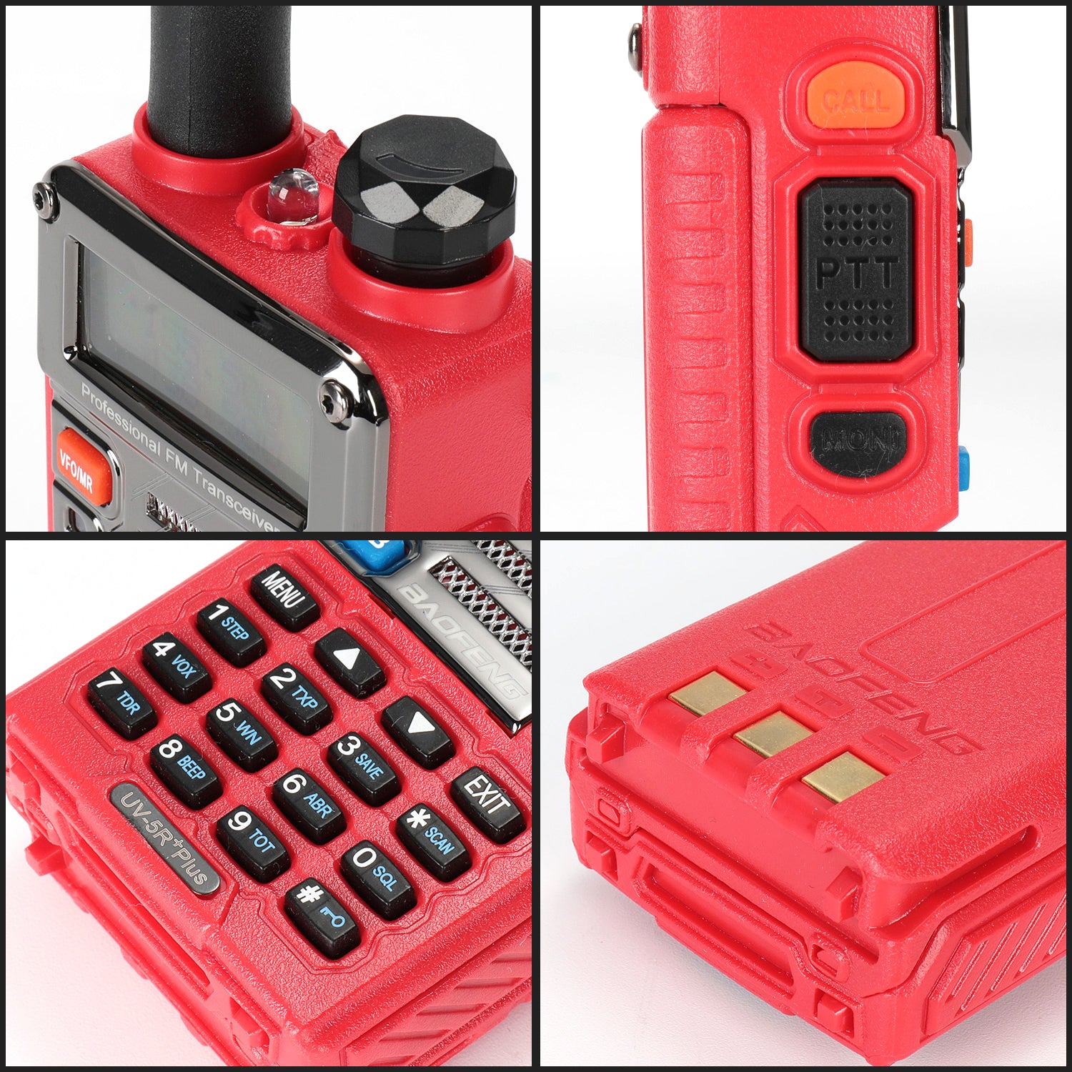 Baofeng UV-5R Plus Two-Way Radio Walkie Talkie - Long Range, Dual Band, High Power (Open Box) - Perfect for Outdoor Adventures, Security, and Emergency Communication